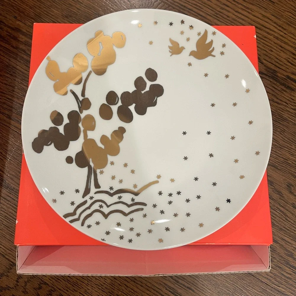 West Elm Christmas appetizer/salad plates
